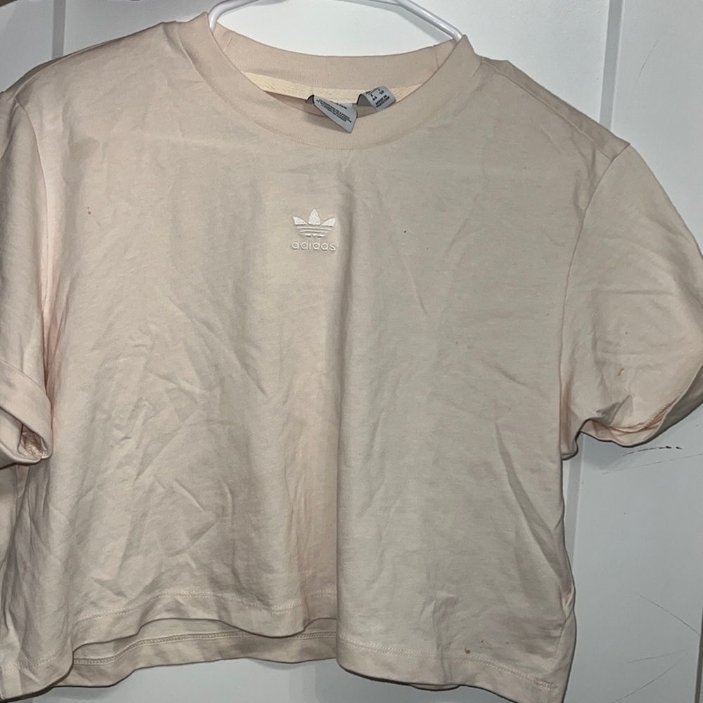 adidas cropped t shirt
